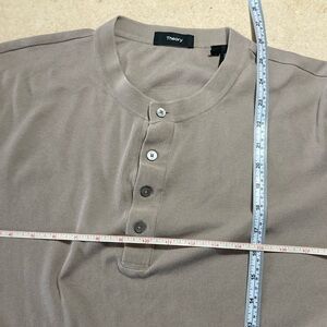Theory large long sleeved Henley